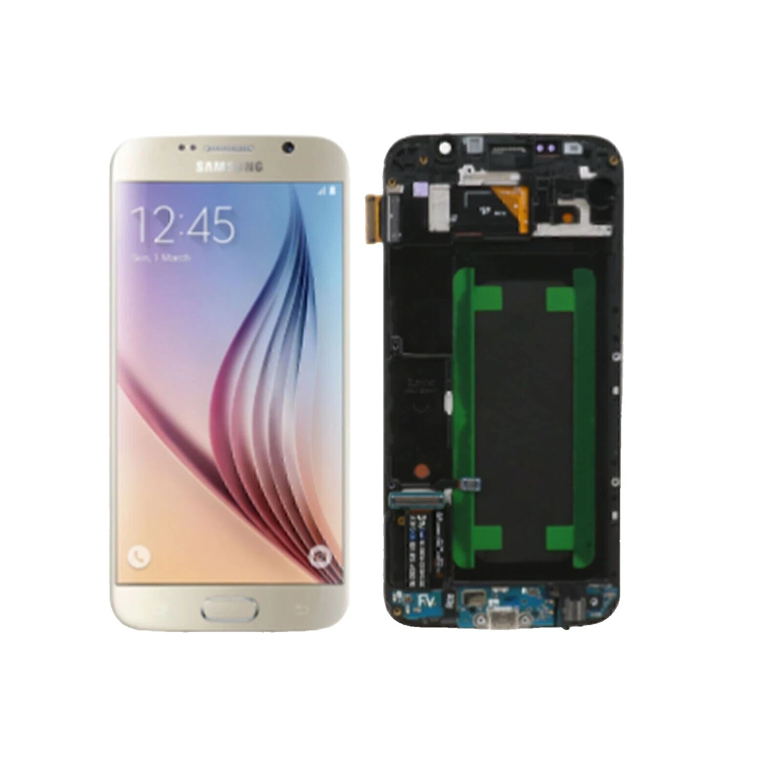 Pantalla de celular: digitisers pantalla piezas para Samsung Galaxy S6