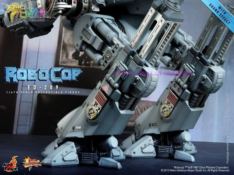 Perfect Hot Toys Mms204 1/6 Robocop:Ed-209 Action Figure In Stock