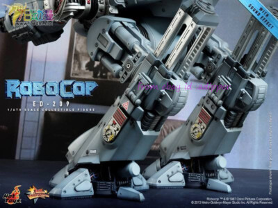 Perfect Hot Toys Mms204 1/6 Robocop:Ed-209 Action Figure In Stock