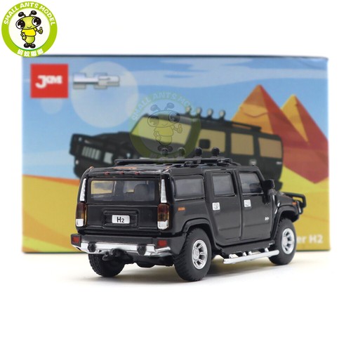 1/64 JKM HUMMER H2 2005 modelo diecast coche de juguete regalos para amigos niños - Imagen 6 de 34