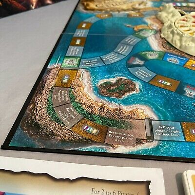 Board Game Life Pirates of The Caribbean Milton Bradley Hasbro at World's  End for sale online