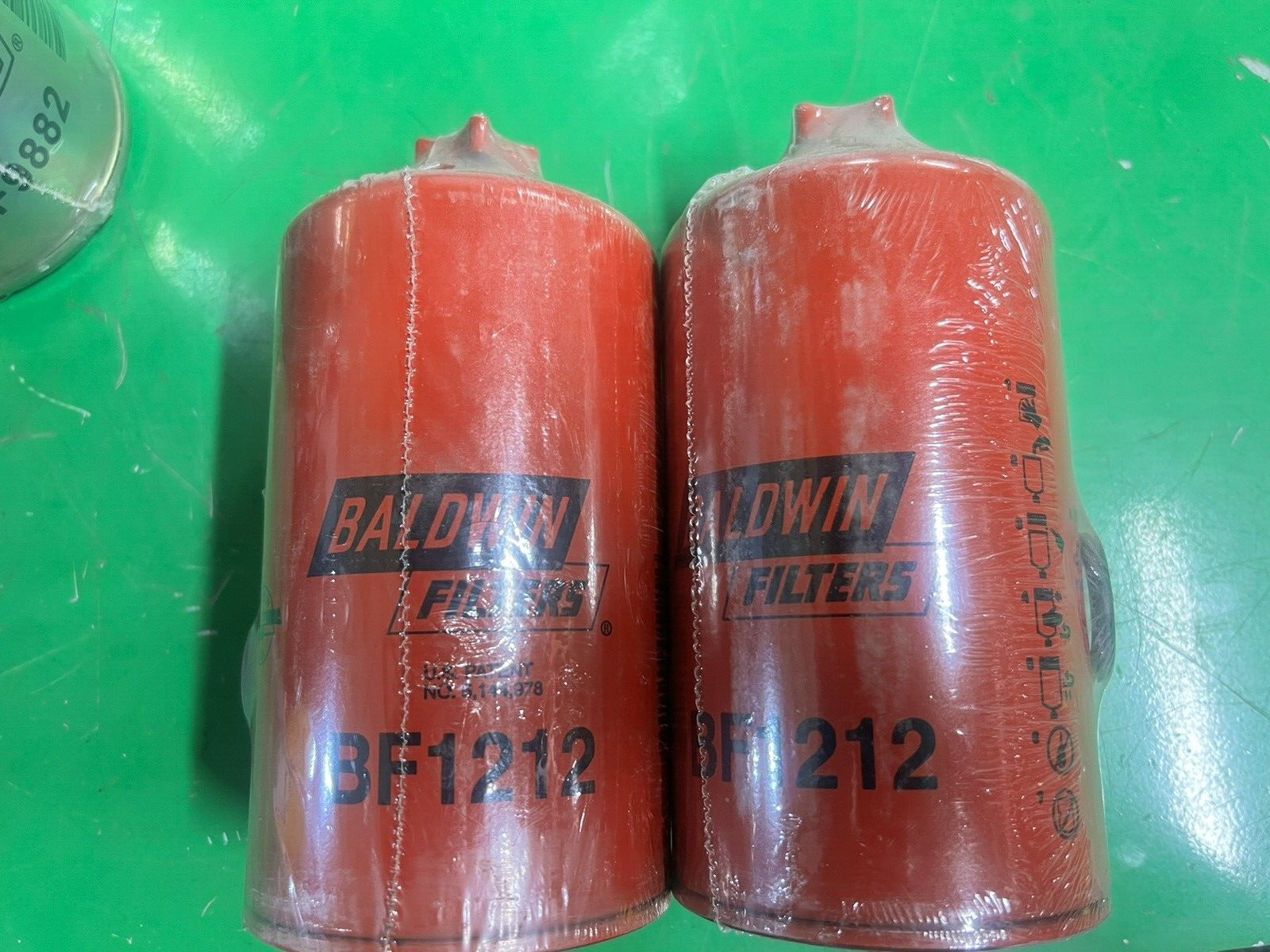 BF1212 Baldwin Fuel Water Separator Filter (Replaces 3308638) (2 pack)