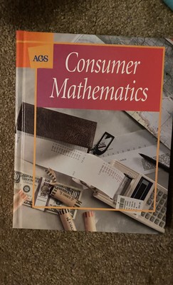 CONSUMER MATHEMATICS, TEACHER'S EDITION By Kathleen M. Harmeyer - Hardcover