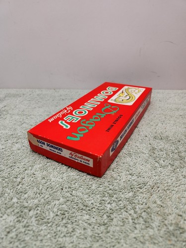DRAGON DOMINOES BY HALSAM DOUBLE NINE 55 PCS. Made In USA Set #920 - Picture 7 of 7