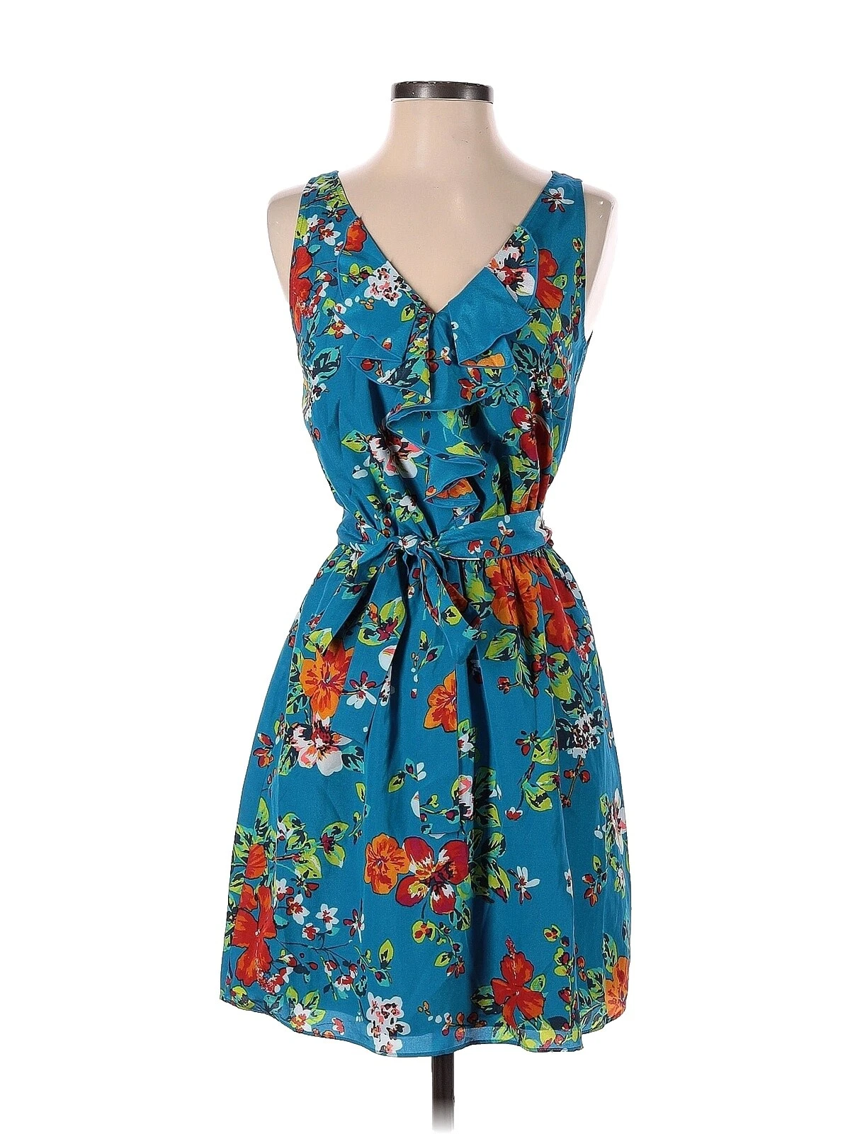 Express Floral Wrap Dresses