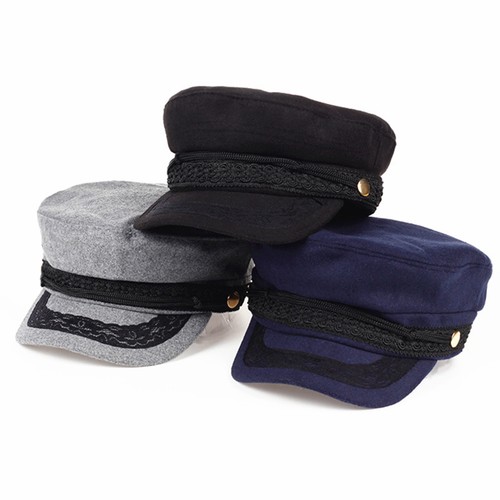 Breton Cap Unisex Beret Sailor Fiddler 