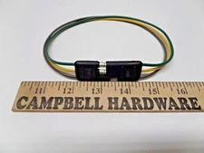 3 Pole Pin Conductor Flat Molded Trailer Loop Connector