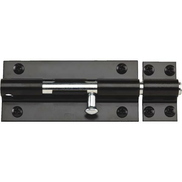 National 8 In. Black Extra HeavyDuty Door Barrel Bolt 18 pk eBay