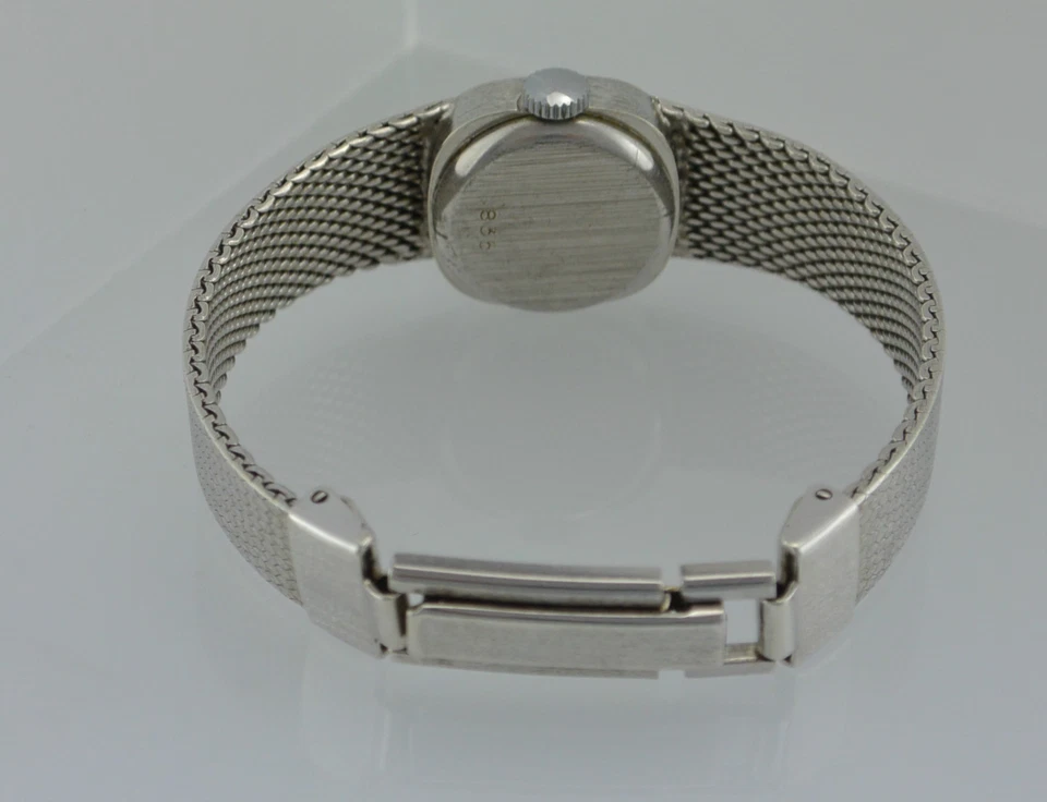 Geneve - 17 Rubis / Vintage Damenuhr 835er Silber - Bild 3 von 4