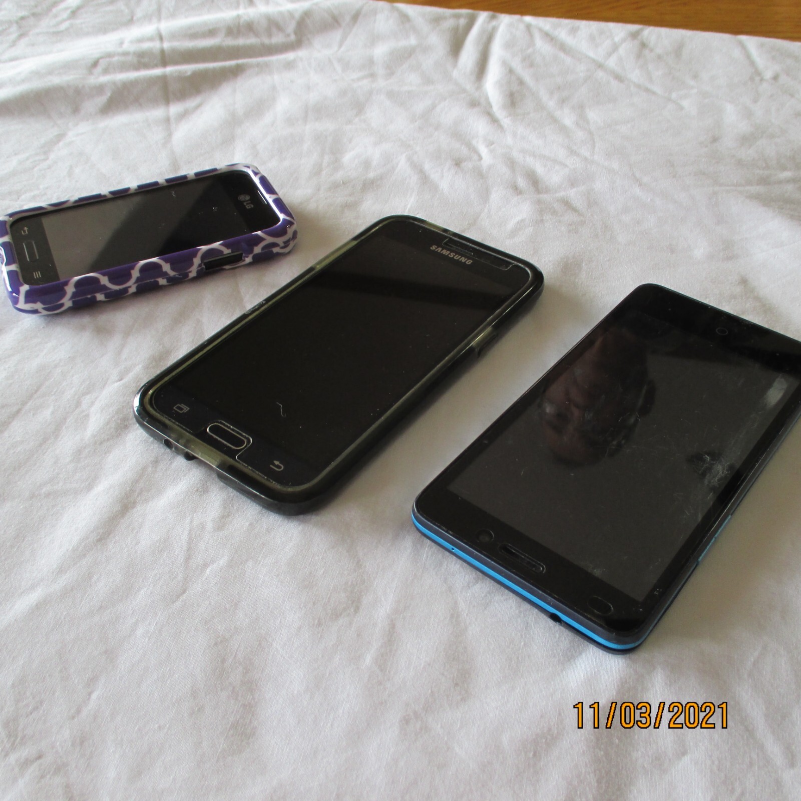 MIXED Lot of 3 Old Cell Phones for PARTS LG ZTE Samsung Verizon eBay