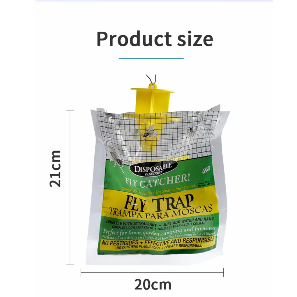 Outdoor NonToxic Disposable Bag Fly Trap pack of 4 eBay