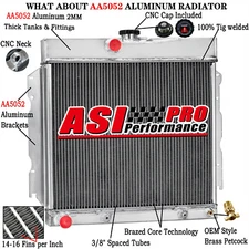 4 Row Aluminum Radiator Fit 1963-1969 1964 1965 1966  Dodge /Plymouth.