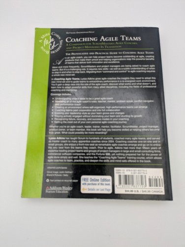 5 book lot - Agile & Scrum Foundations Book Lot – Scrum, Coaching Agile Team +++ - Picture 4 of 15