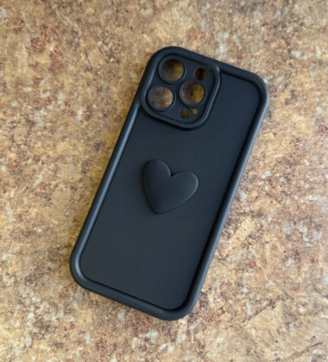 INS Stylish 3D Love Heart iPhone 14/15 Pro Max Case | eBay