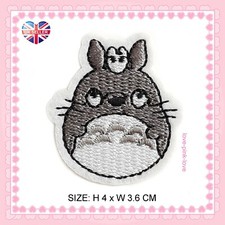 ?? TOTORO STUDIO GHIBL Full Embroidered Applique Iron Sew On Patch Badge UK ??