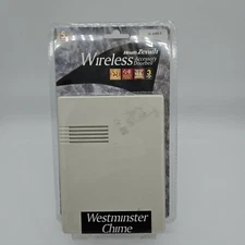 Heath Zenith Wireless Accessory Doorbell Westminster Chime SL-6195-T 1996 NOS