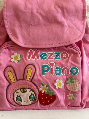 Mezzo Piano Baby Backpack Mini Berrie Cute Kawaii Pink