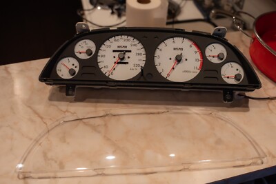 Old Logo Nismo R32 Skyline GTR 320KM 11k RPM Gauge White face | eBay