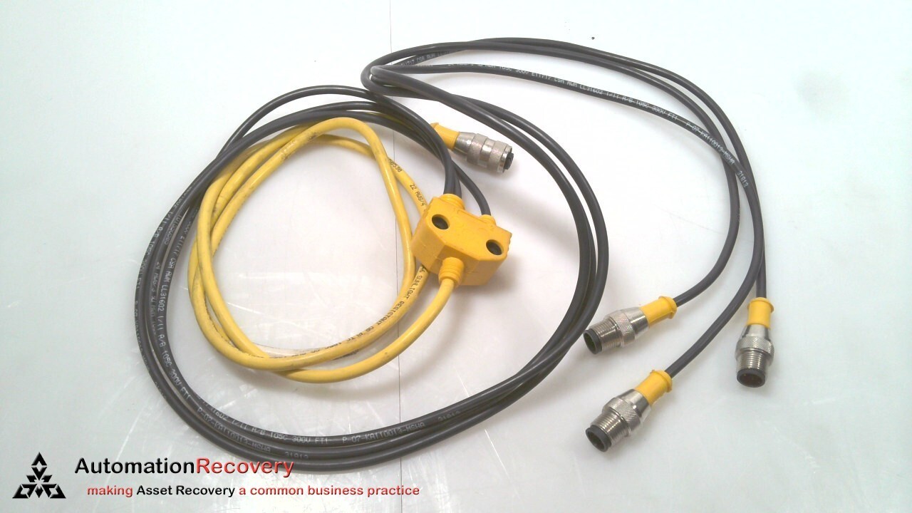 TURCK V4RK-1/RS 4.2T-1/1/1/CS12347 DAISY CHAIN SPLITTER U-74953 #317866