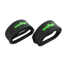 Wellgo Fixed Gear Single Speed MTB Road Bike Bicycle Pedal Straps - Black