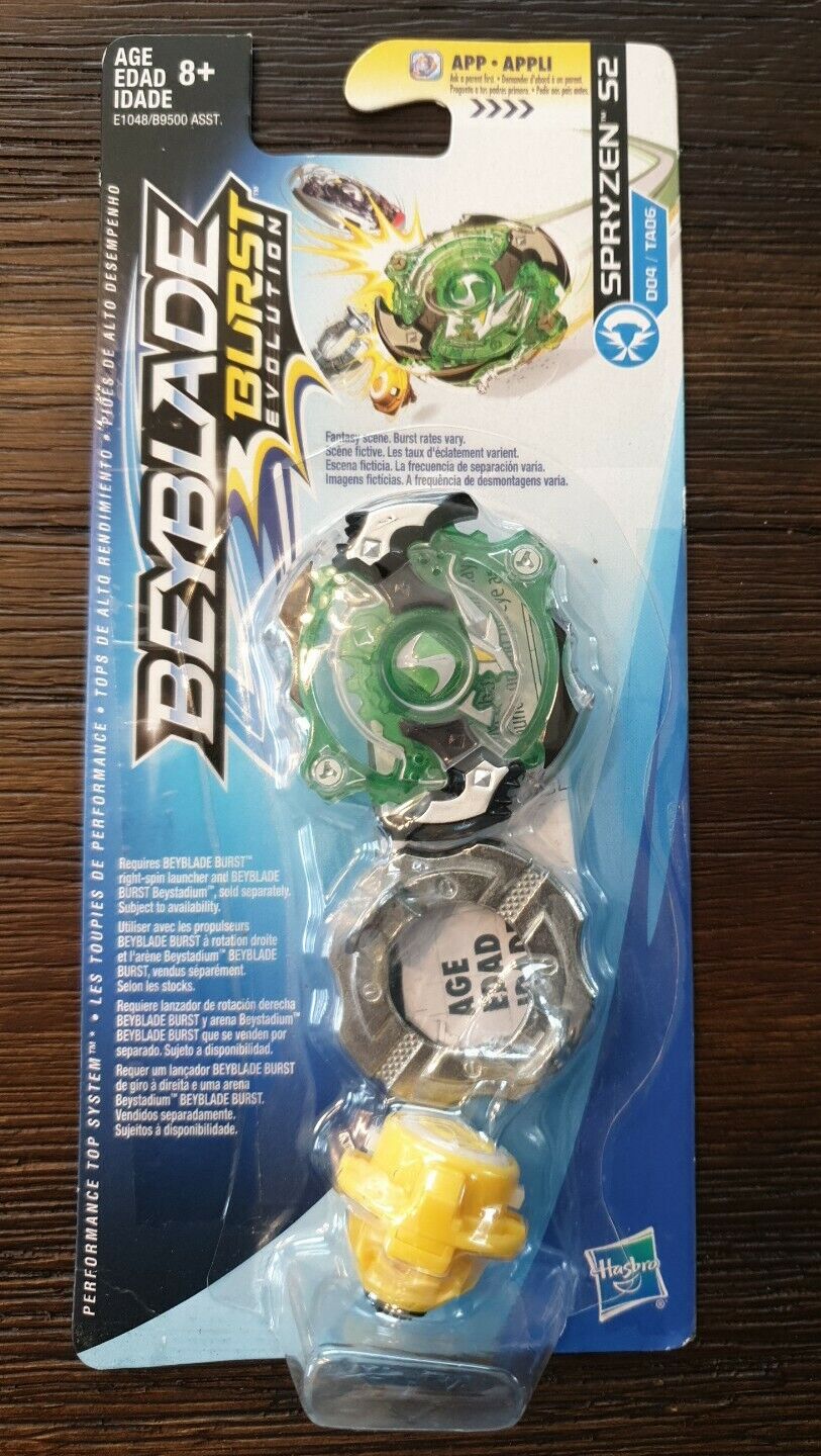 New Beyblade Burst Evolution Single Top Pack Spryzen S2