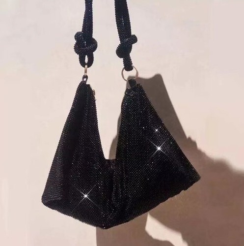 SCHLICHTE SCHULTERTASCHE STRASS - Bild 2 von 24