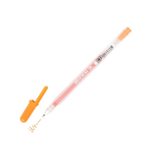 37527 Sakura Gelly Roll Classic 08 Gelstift, mittlere Spitze, orange, 2er Pack - Bild 1 von 2