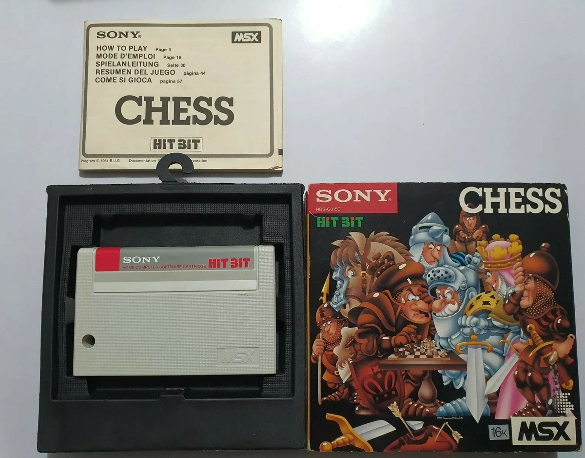 Computer Chess (Sony, 1984) – Recuerdos de 8 Bits