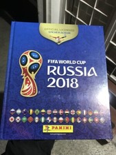Fifa Russia Panini hardcover base album special edition color blue