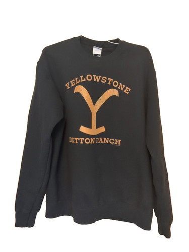 Yellowstone TV Show Dutton Ranch Symbol Port & Company MTV Sweatshirt Size L