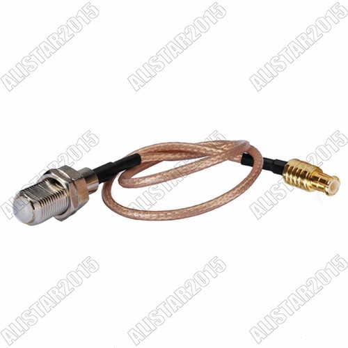 Cable coaxial F hembra Jack a MCX macho enchufe recto RF coleta puente RF RG316 - Imagen 2 de 4