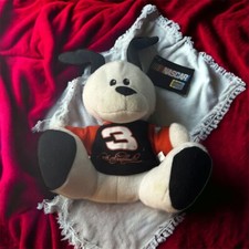 Nascar 3 Dale Earnhardt Sr Bear 2012 Team Speed Bears Black/White Plush W/tags