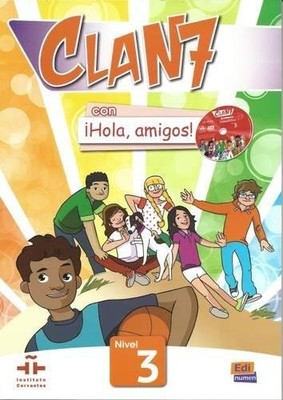 CLAN 7 CON HOLA, AMIGOS! (CLAN 7 NIVEL 3 / CLAN 7: LEVEL By Inmaculada NEW