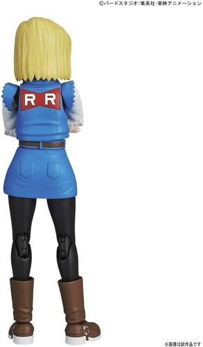 Figure-rise Standard Dragon Ball Android No. 18 Color-coded Plastic Model Kit - 第 4/6 張圖片