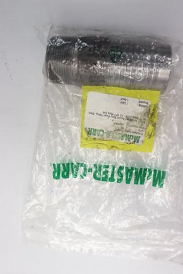 McMaster Carr Easy-Fit Barbed Round Body Hose Fitting Steel 53555K44