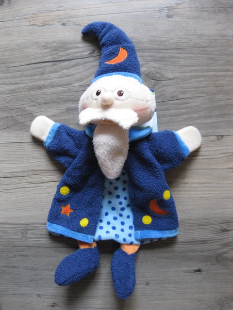 Sterntaler Zauberer Magier blau Schmusetuch Kuscheltuch Schnuffeltuch Handpuppe Sterntaler Zauberer Magier blau Schmusetuch Kuscheltuch Schnuffeltuch Handpuppe
