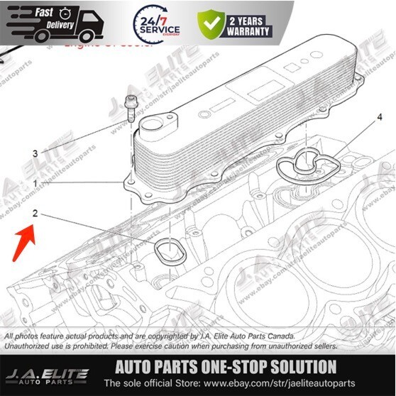 Maserati Levante 2017 Gaskets Set P/N 280257