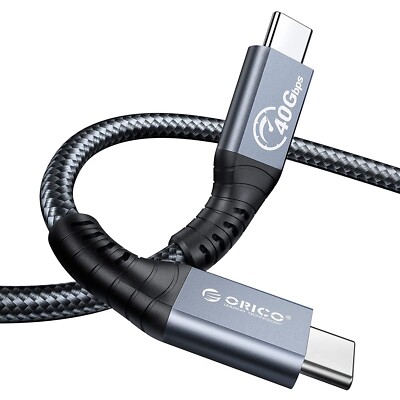 ORICO USB4 Kabel unterstützt kompatibel mit PD 100W (20V/5A)