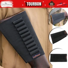 TOURBON Rifle Bullets Holder 410 GA Shotgun Ammo Carrier Fit Many Gun Buttstock
