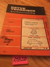 Revue technique Citroen DYANE