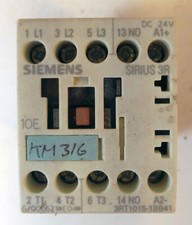 1 USED SIEMENS 3RT1015-1BB41 SERIES 3R CONTACTOR ***MAKE OFFER***