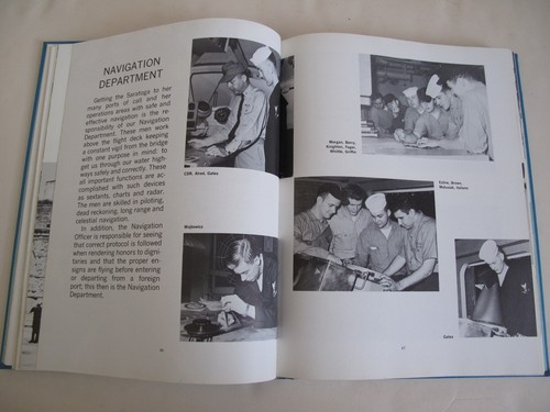 USS SARATOGA CVA-60 MEDITERRANEAN 1966 Deployment CRUISE BOOK Navy Log - Bild 9 von 10