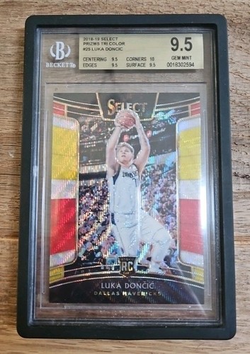 Luka Doncic [Tri Color Prizm] #25 2018 Panini Select card