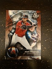 2023 Bowman Platinum Alek Thomas #17 Ice Pattern Foil (31)