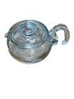 Vintage PYREX Range-top Flameware 6-Cup Glass Teapot Coffee Pot w/ Lid #8446-B