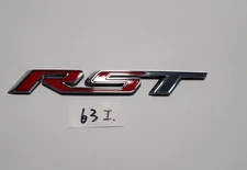 2019-22 OEM Chevy Silverado Tailgate RST Letter Logo Emblem Badge 4x4 Sport