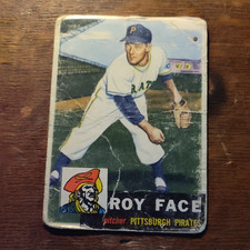 Topps 1953 Roy Face Pittsburgh Pirates Dugout Quiz #246 Baseball Card