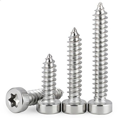 Blechschrauben Linsenkopfschrauben TORX Edelstahl A2 V2A Selbstschneidend M2-M8