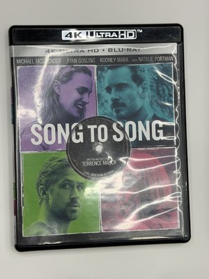 Song to Song (4K Ultra HD Blu-ray, 2017, 2-Disc) Ryan Gosling, Natalie Portman