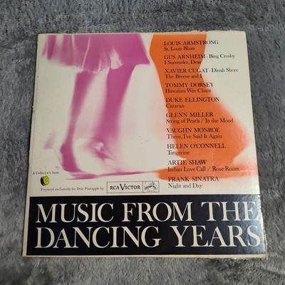 Music from The Dancing Years Dole Pineapple Vinyl LP Record Collectible VG+